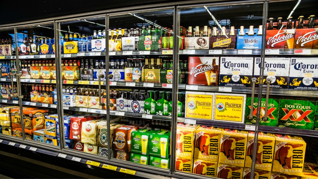 Large Beer Display Cooler