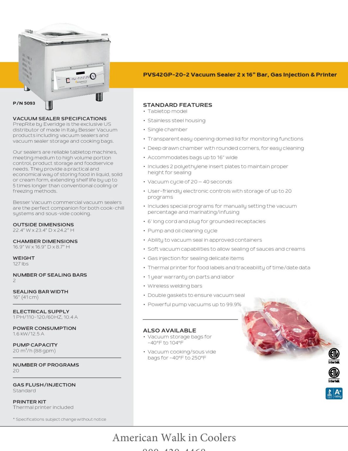 AWIC 16in Vacuum Sealer