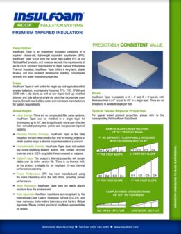 Insulfoam Roof-Tapered System