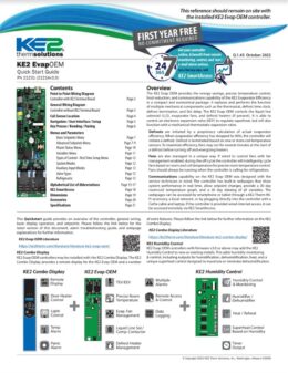 AWIC KE2 Evap OEM دليل البدء السريع en