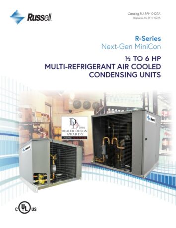 1-2 TO 6 HP MULTI-REFRIGERANT AIR COOLED CONDENSING UNITS